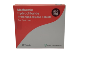UK-METFORMIN PROLONGED-RELEASE  500MG X 28TABS (STRIDES PHARMA)