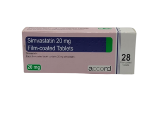 UK-SIMVASTATIN 20MG X 28 TABS (ACCORD)