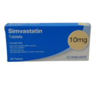 UK-SIMVASTATIN 10MG X 28 TABS (CRESCENT)