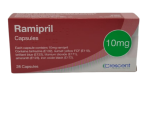 UK-RAMIPRIL 10MG X 28 CAPS (CRESCENT)