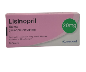 UK-LISINOPRIL 20MG X 28 TABS EXP-03\2029 (CRESCENT) GST