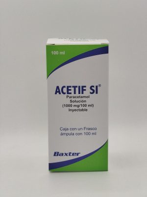 MEX-ACETIF SI 1000MG/100ML (INJECTABLE)