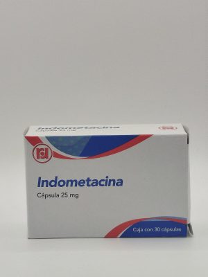 MEX-INDOMETACINA 25MG 30 CAPS