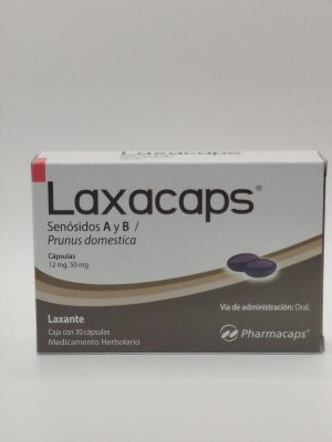 MEX-LAXACAPS 30 PERL 12MG