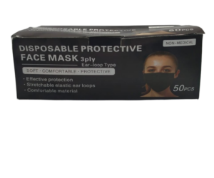 MC- DISPOSABLE FACE MASK 50PCS