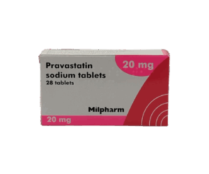 UK-PRAVASTATIN 20MG 28 TABS EXP-12\2026 (MILPHARM) GST