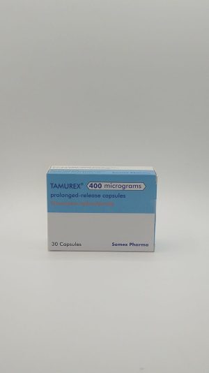 UK-TAMSULOSIN HYDROCHLORIDE 400MCG X 30 CAPS (TAMUREX)