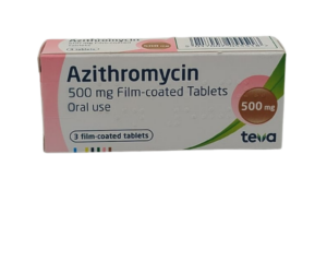 UK-AZITHROMYCIN 500MG X 3'S (TEVA)