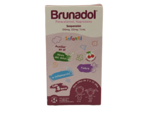 MEX-BRUNADOL INFANTIL SUSP 100MG\125MG\5ML EXP-06\2027 NT