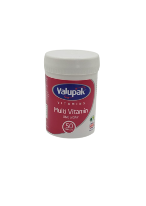 UK-VALUPAK MULTI-VITAMIN / ONE A DAY X 50 TABS EXP-022028 (VALUPAK) GST