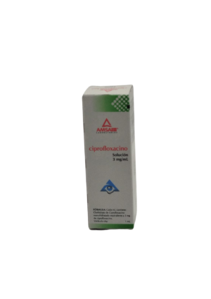 MEX-CIPROFLOXACINO DROPS 3MG/5ML EXP-112026 (AMSA) GST