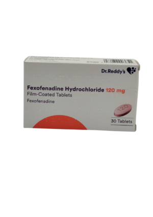 Untitled-design-2025-09-17T083853.975.png UK-FEXOFENADINE HYDROCHLORIDE 120MG X 30 TABS EXP-112026 (DR.REDDY'S) GST