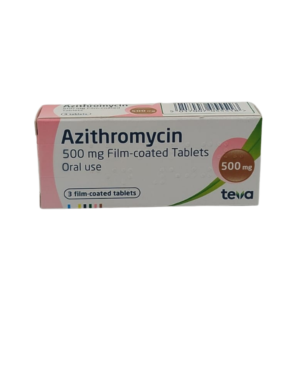 UK-AZITHROMYCIN 500MG X 3'S (TEVA)