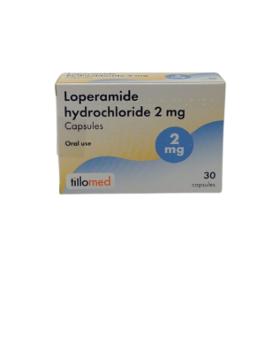 UK-LOPERAMIDE 2MG X30CAPS (TILLOMED)