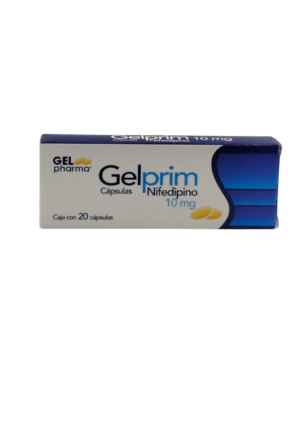 MEX-GELPRIM 10MG X 20 CAPS GST