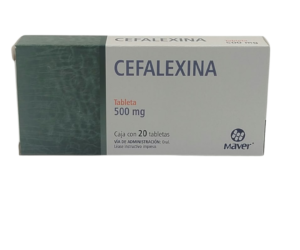 MEX-CEFALEXINA 500MG X 20 TABS (MAVER)